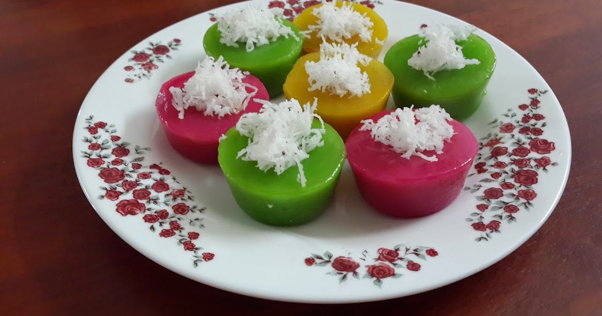 Resepi Kuih Lompang Yang Lembut - Red Pastel e