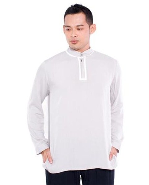 Model baju muslim pria motif polos terbaru untuk lebaran 2017/2018