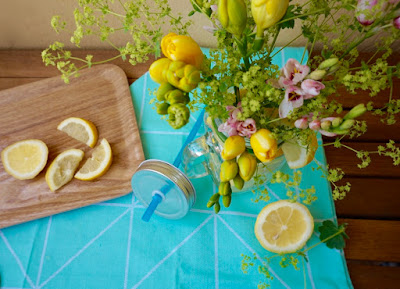 Projet DIY : Fleur et citron 