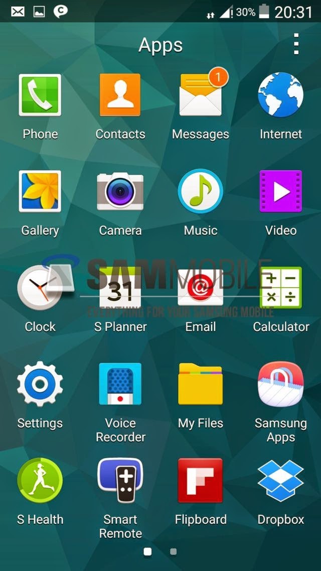 Video exclusive S5 Samsung Galaxy running Android Lollipop Video exclusive S5 Samsung Galaxy running Android Lollipop