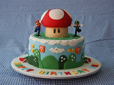 Bolos de Aniversário- Super Mario Bros