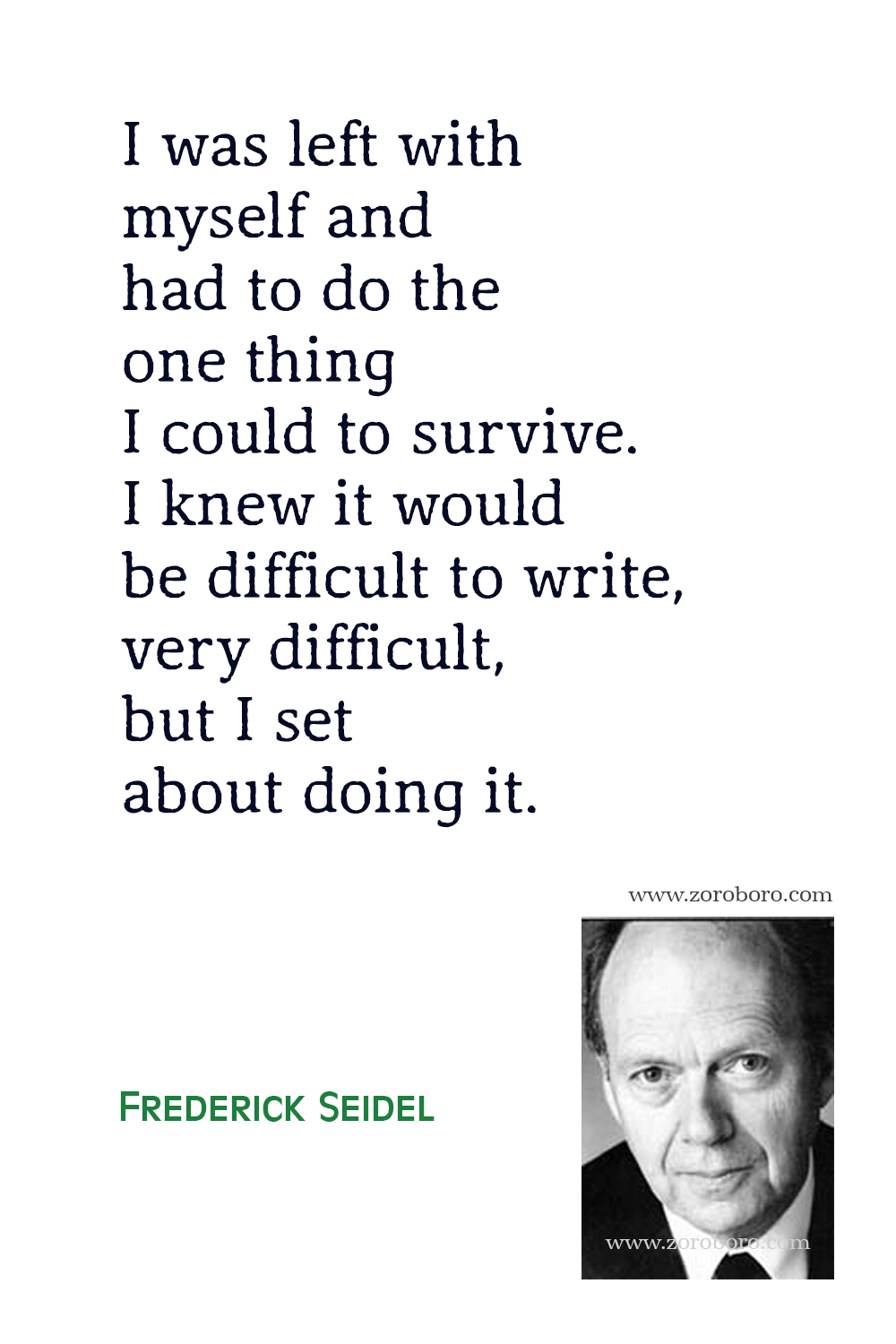 Frederick Seidel Quotes, Frederick Seidel Poems, Frederick Seidel Poetry, Frederick Seidel Books, Frederick Seidel