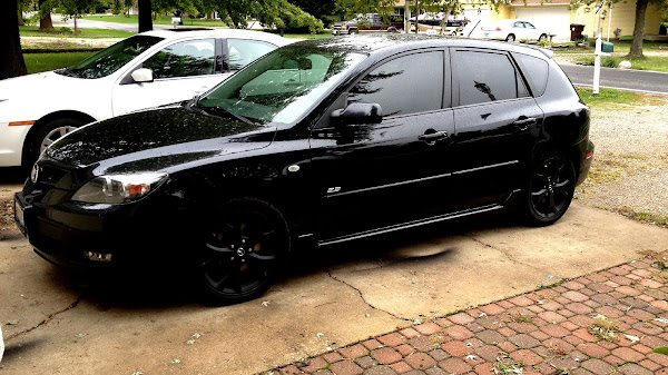 All Black Mazda 3