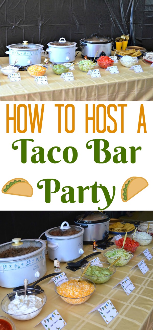#DIY Taco Bar Party - Table Tents Free Printables ...