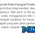 Cara Membuat Teks Menjorok Pada Paragraf Postingan di Blogspot