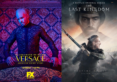 Netflix İçerikleri (The Assassination of Gianni Versace, Elite, Altered Carbon: Resleeved, La casa de papel, Prison Break ve The Last Kingdom)