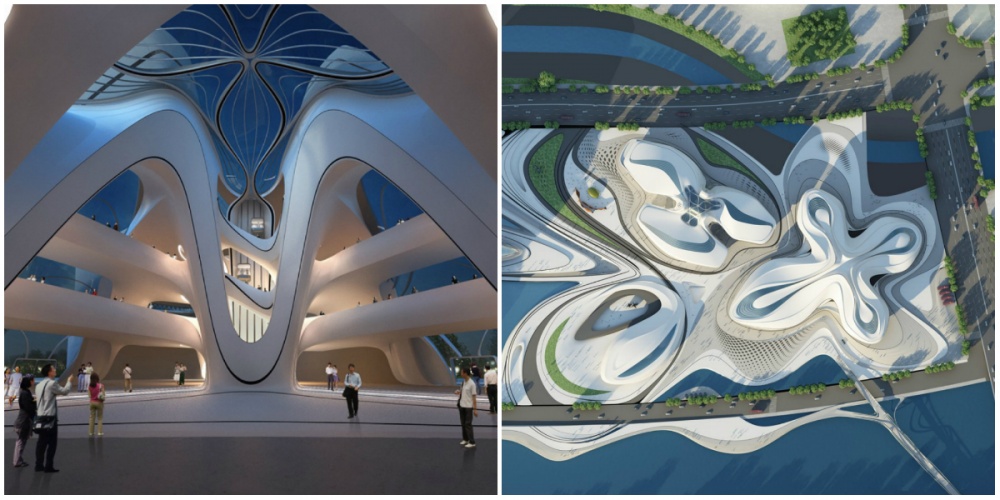 space architecture by zaha hadid