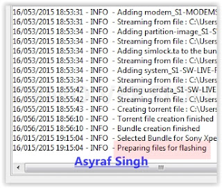  preparing files for flashing - flashtool sony xperia