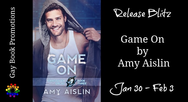 Release Blitz. Game On by Amy Aislin. January 30 – February 3.
