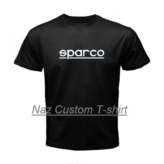 Sparco custom made black tshirt Racing tuner tshirt