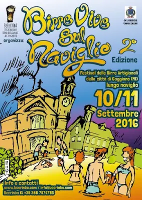 Birre vive sul Naviglio 12-13 Settembre Gaggiano (MI) 2016