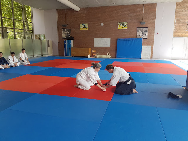 Remise de ceinture noire Aikibudo