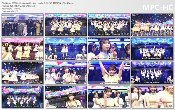 230804 Hinatazaka46 - Am I ready? @ MUSIC STATION 3.5hr SP