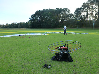 Setting up wasp paramotor and my synthesis