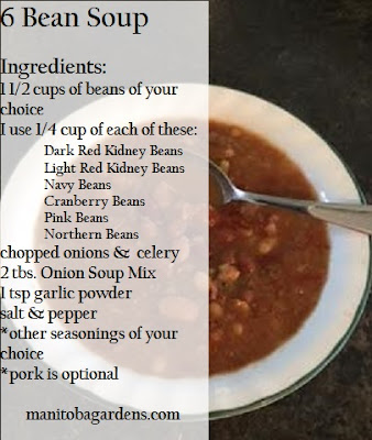 Bean soup Ingredients and directions