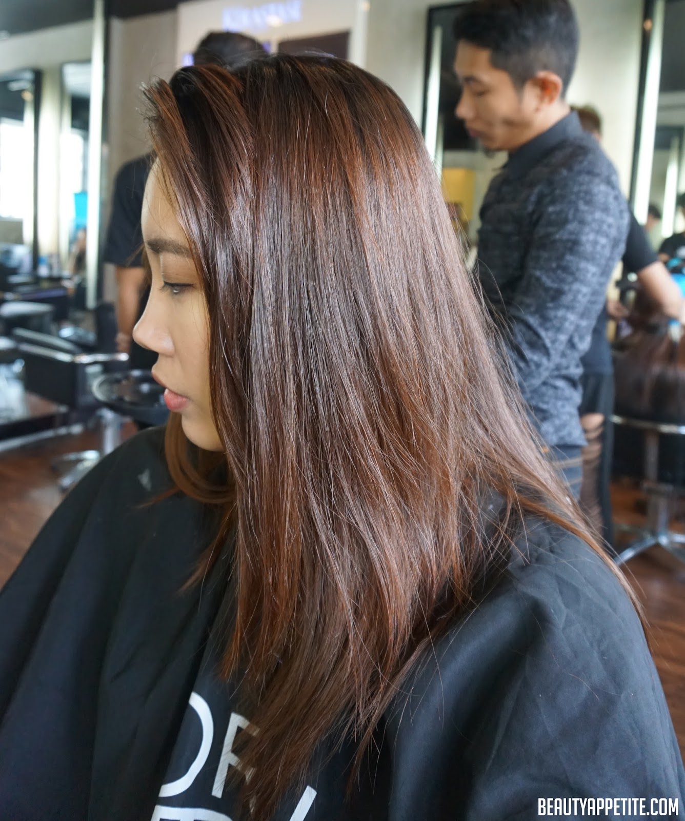 My Hair Transformation Cat Rambut Ungu Di Toni Guy PIK Beauty