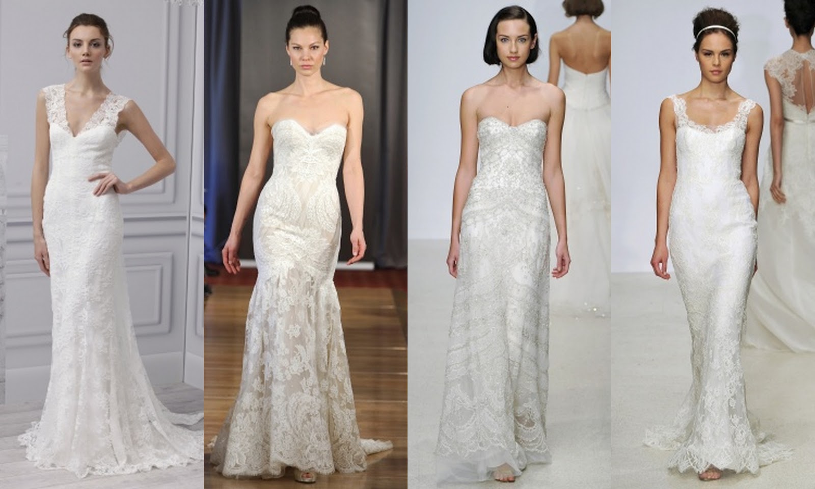 lace back wedding dresses Top 10 Wedding Dress Trends for 2013 + Fab New Designer