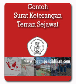 Contoh Surat Keterangan Sejawat