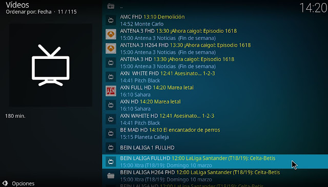 IPTV RECORDER addon grabador kodi