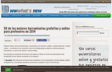 http://wwwhatsnew.com/2014/01/30/l50-mejores-herramientas-online-profesores-2014/