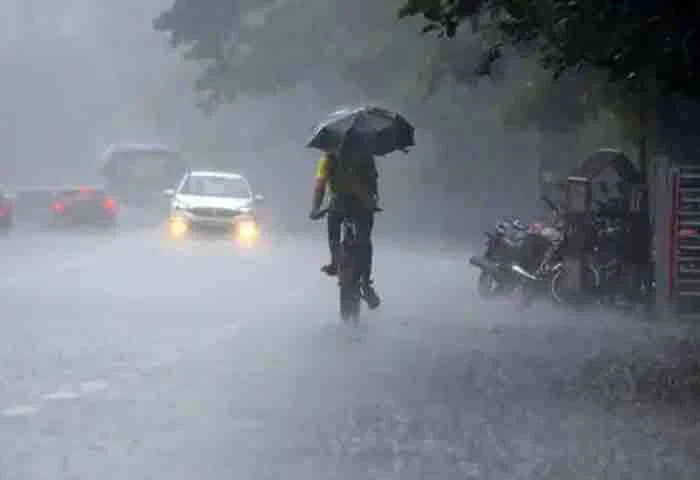 Thiruvananthapuram, News, Kerala, Rain, Kerala: Chance of rain.