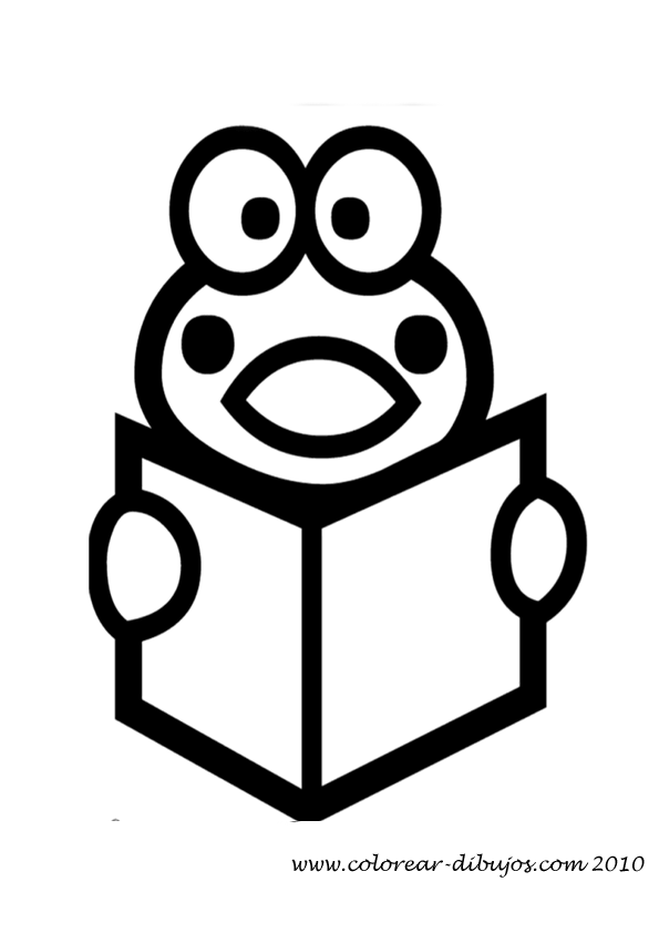 Cartoons Coloring Pages: Keroppi Coloring Pages