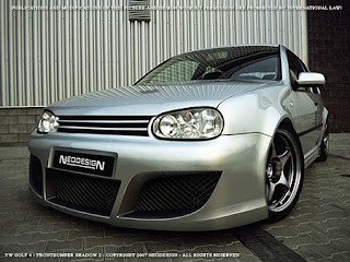 Modified VW Golf4 Silver Bodykit Sport SHADOW2 by Custom