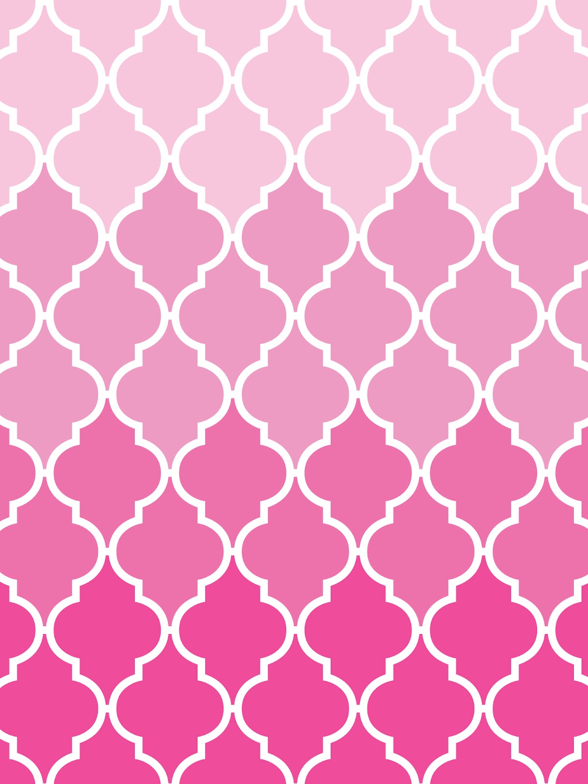 ... --Printables & Backgrounds/Wallpapers: Quatrefoil...Ombre Pink & Aqua