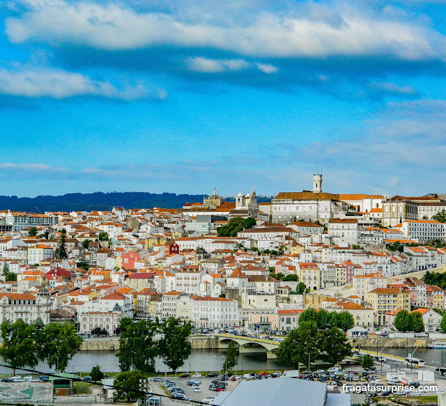 Coimbra vista do Convento de Santa Clara-a-Nova
