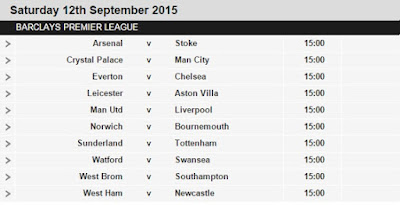 Inilah Jadwal Lengkap Liga Inggris EPL 2015-2016