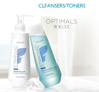 Optimals White Foaming Gel . Optimal Ehite Balancing Toner