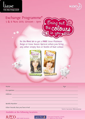 FREE Liese Bubble Hair Color For Exchange