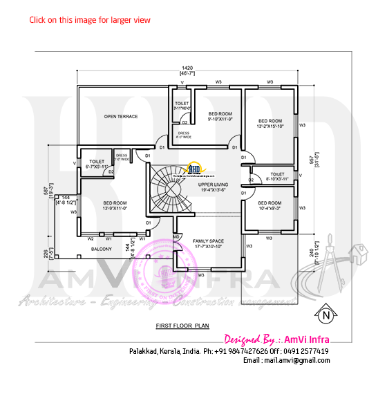 First floor plan