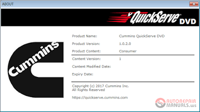 Cummins Quickserve DVD [2017] Full Actived + Download