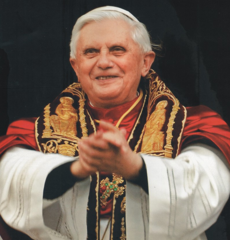 pope benedict xvi scary. Pope Benedict XVI,