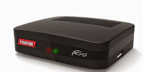 Atualizacao do receptor Phantom Rio HD V02.008