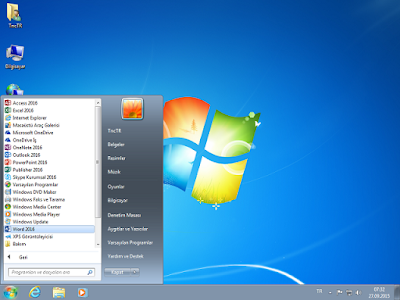 Windows 7 Ultimate SP1 32 ve 64 Bit Türkçe