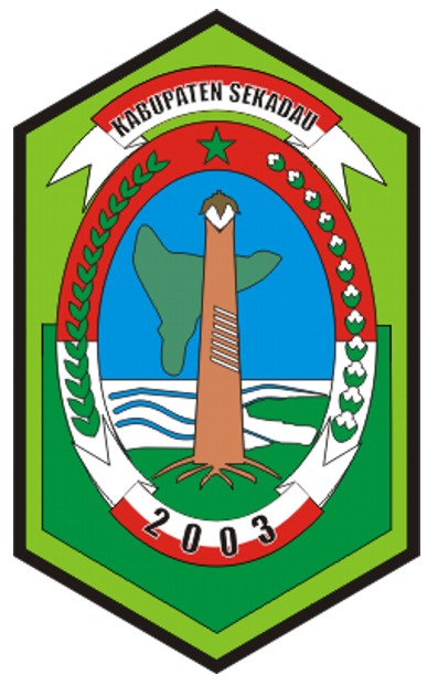 Logo Kabupaten Sekadau Gambar Burung  Enggang  Gading Logo 