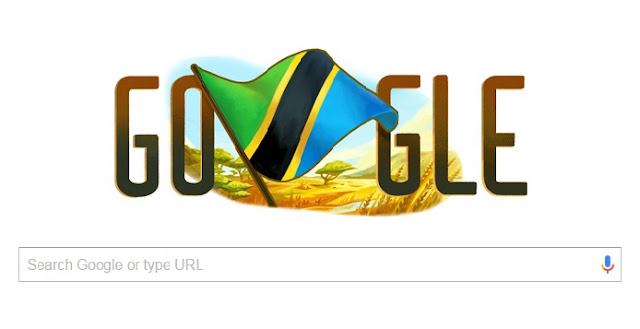 Google honours Tanzania with Independence Doodle