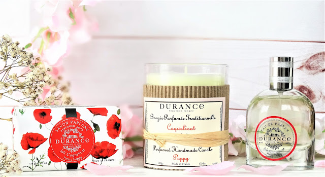 avis Coquelicot de Durance, trousse joli coquelicot durance, bougie coquelicot durance, parfum joli coquelicot durance, savon joli coquelicot durance