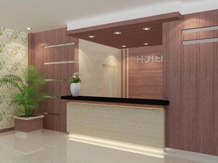 Desain Interior Ruang Lobby & Resepsionis Kantor ~ METRO 