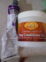 Dollar Tree Simply Shea Butter deep conditioner review co-wash hair treatment