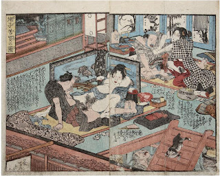 Shunga por Utagawa Kuniyoshi,  https://www.tokaido.es