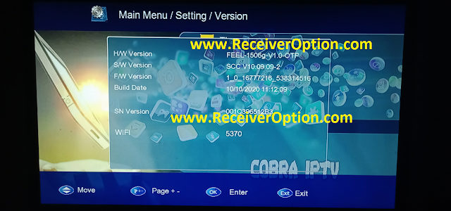 1506G 512 4M NEW SOFTWARE WITH COBRA IPTV & DIRECT BISS KEY ADD OPTION