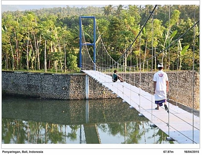  Jenis Jembatan Gantung  Suspension Bridge XCH Blog