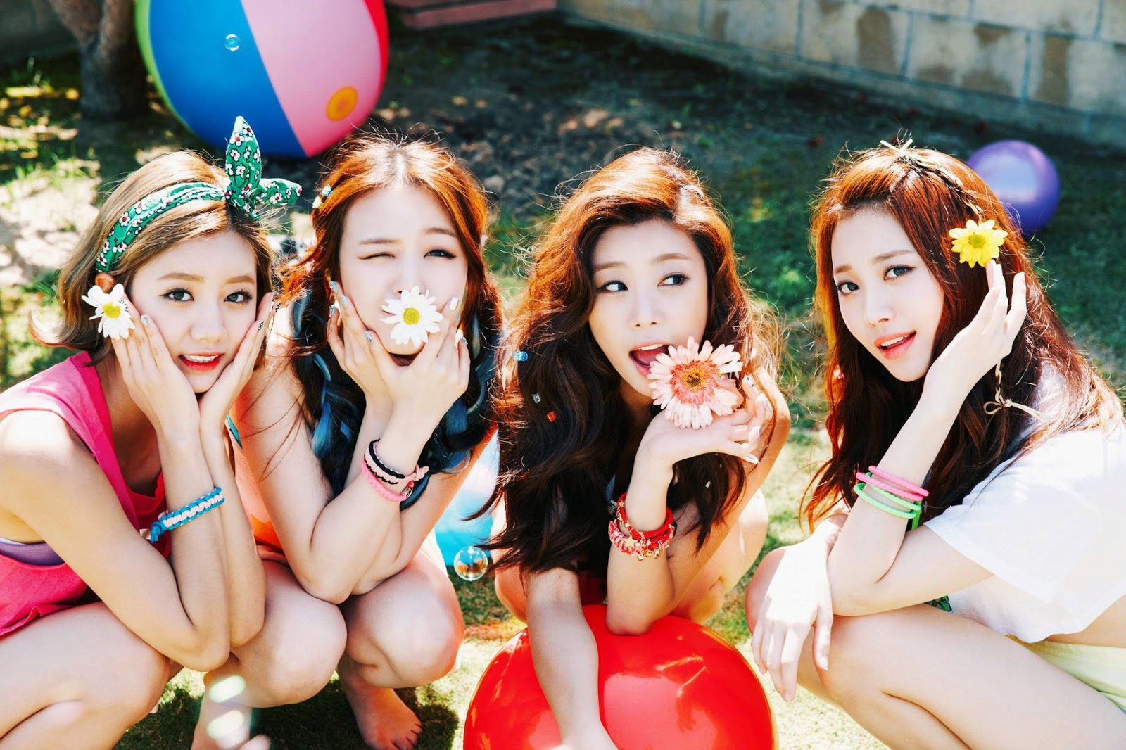 Girl's Day Sojin, Yura, Minah, Hyeri 4th Anniversary