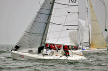 J/80 international one-design sailboat- sailing Italian National Championships