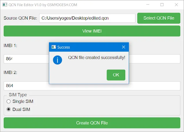 QCN File Editor V1.0