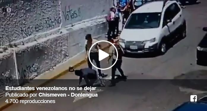 Estudiantes golpearon a dos delincuentes que los intentaron atracar