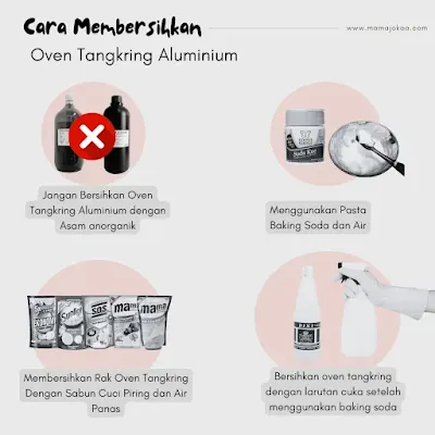 cara membersihkan oven tangkring